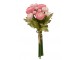 Růžová kytička Kamélie 11ks - 16*14*26cm