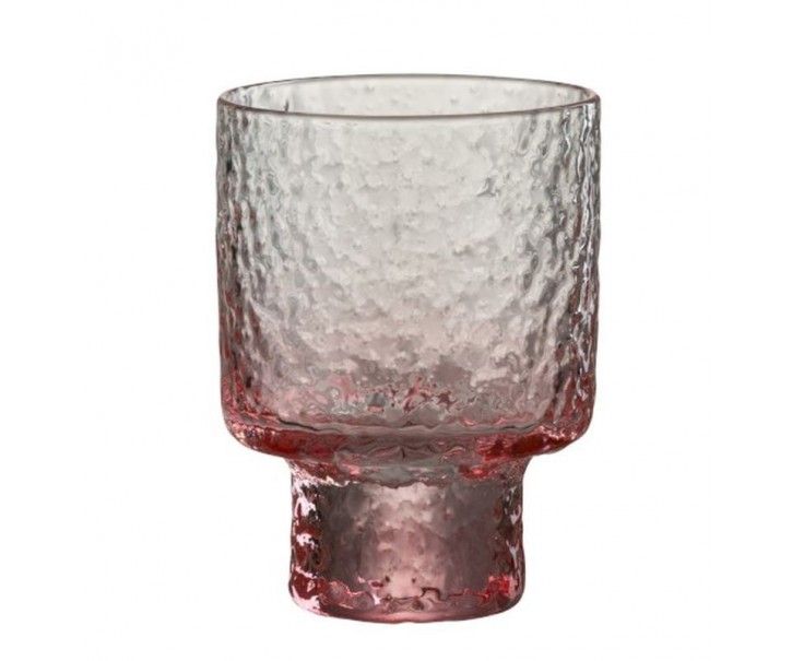 Růžová sklenička na likér Verma - Ø7*10 cm