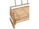 Venkovní 2-místná bambusová pohovka Bambo - 160*80 cm