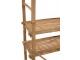 Bambusový regál s 5-ti policemi Bambo - 160*40*195 cm