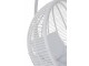 Závěsné bílé zahradní ratanové křeslo Lounge White -119*110*193 cm