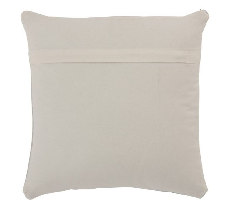 Béžovo-modrý polštář Jacquard - 45*45cm