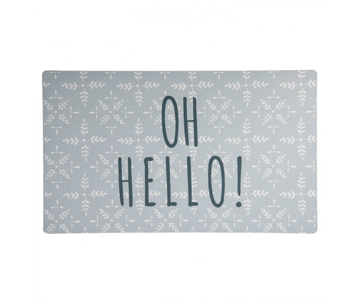 Podlahová rohožka Oh hello - 74*44*1 cm
