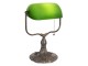 Zelená bankovní lampa tiffany Velves - 27*20*36 cm 1x E27 / max 60w
