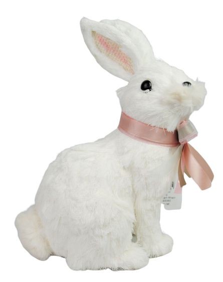 Bílý králík Rabbit - 17*13*24,5cm