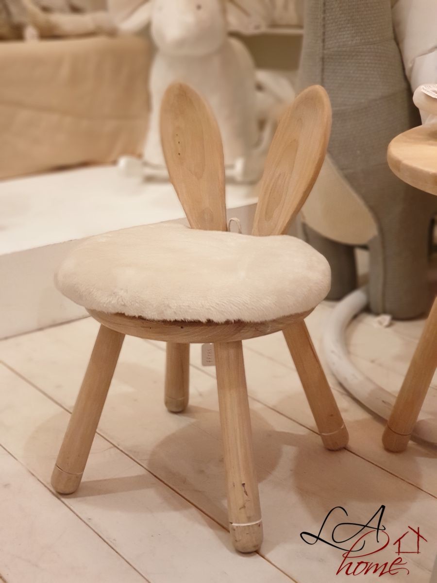 Židle EAR RABBIT - 34*34*55 cm