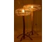 Přírodní ratanová stojací lampa Teak - 77*70*134cm