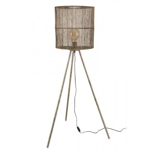 Kovová bronzová stojací lampa Antiek - Ø 40*140cm