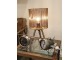 Kovová bronzová stolní lampa Antiek - Ø 25*45cm