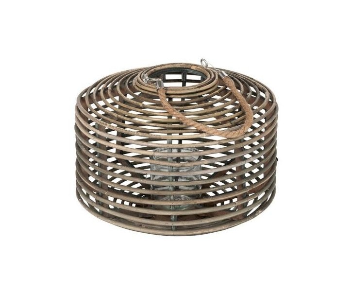 Ratanová lucerna na čajovou svíčku Lantern - 11*37*28 cm
