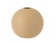 Krémová kulatá keramická váza Beige L - 25*25*23,5 cm