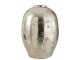 Veliká stříbrná kovová váza Arya - Ø 39*57 cm