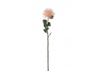 Růžová květina jehelníček Pincushion  - 72cm