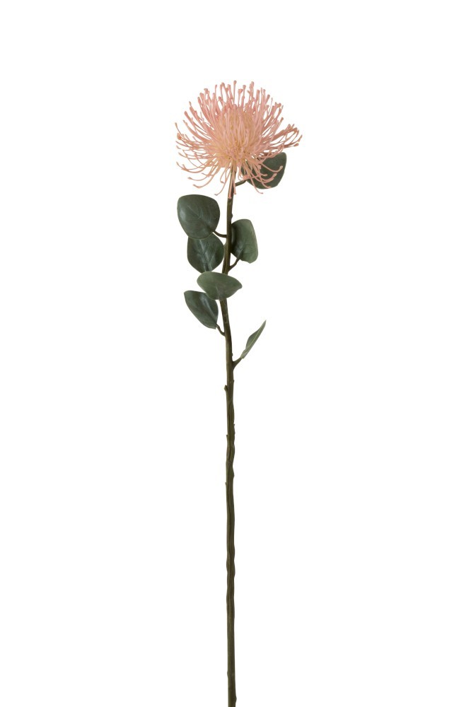 Růžová květina jehelníček Pincushion  - 72cm J-Line by Jolipa