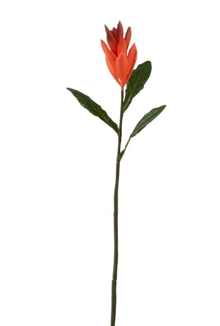 Oranžová květina Lily - 51cm J-Line by Jolipa
