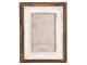 Dřevěný vintage fotorámeček s patinou -17*4*22 cm / 10*15 cm
