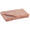 Růžový bavlněný vaflový pléd Waffle - 130*170 cm