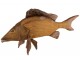 Hnědý polštář ryba Fish Paul - 93*28*40 cm