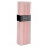 Box  6 růžových stolních  svíček  - 24 cm/13H Barva: Fuchsiová-růžováMateriál: Paraffin