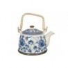 Konvička se sítkem modré květy - Ø 14*14 cm / 0,7L Materiál : porcelánBarva : multi