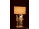 Stolní lampa s textilním stínidlem Figurines - 30,5*30,5*57,5 cm