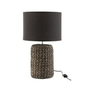 Stolní lampa s pletenou základnou Odile S - Ø 28*46 cm