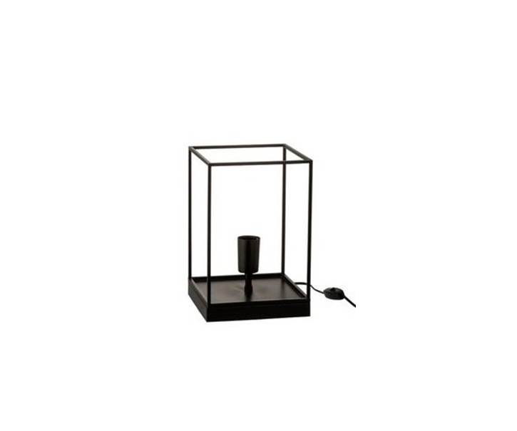 Industriální lampa z černého kovového rámu Tilde S - Ø 20,5*30,5 cm J-Line by Jolipa