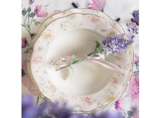 Jídelní talíř Tea Wild Flower -   Ø 26*2 cm