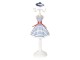 Stojánek na šperky v designu šatů s proužky Robe - 12*8*32 cm