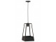 Černá kovová závěsná lampa Billy - 20*20*38 cm