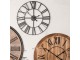Kovové hodiny s římskými číslicemi - Ø 50*4 cm