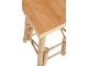 Barová bambusová stolička Bamb - 40*40*70 cm