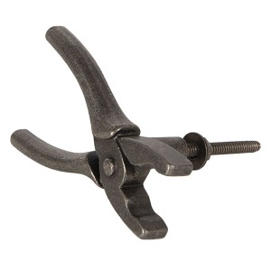 Kovová nábytková úchytka v designu kleští - 7*2 cm