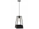 Černá kovová závěsná lampa Billy - 20*20*38 cm
