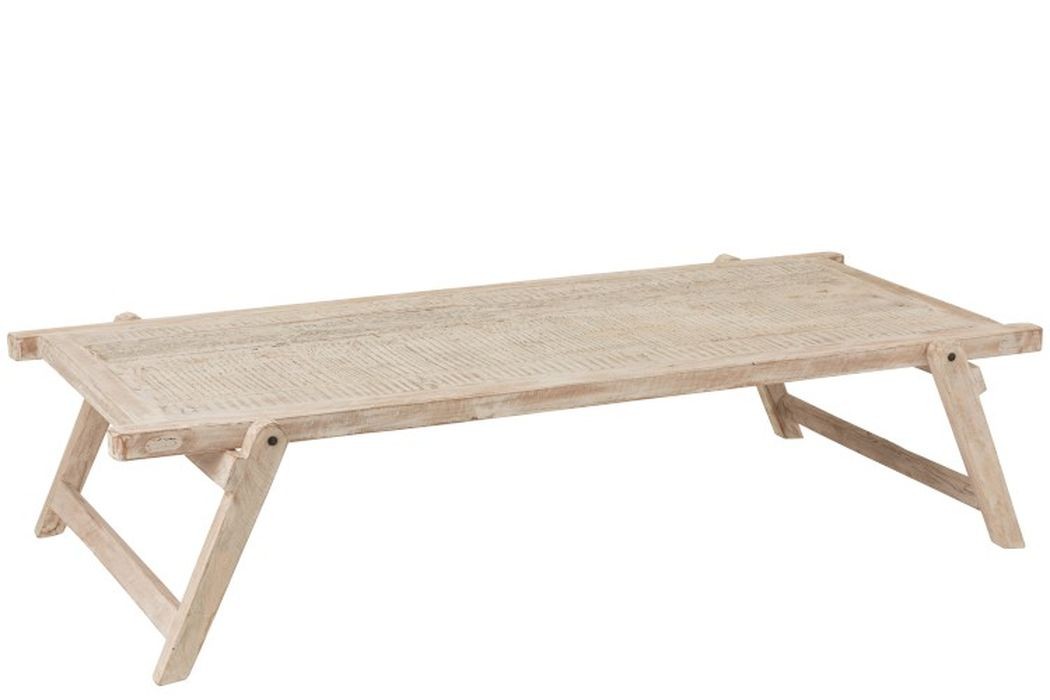 Konferenční stolek ve tvaru Army lehátka - 181*86*42 cm