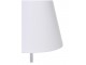 Bílá stolní lampa Oblique - Ø 23,5*40 cm J-Line by Jolipa