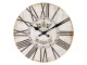 Vintage nástěnné hodiny s římskými číslicemi Paris – Ø 30*3 cm / 1*AA