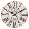Vintage nástěnné hodiny s římskými číslicemi Paris – Ø 30*3 cm / 1*AA