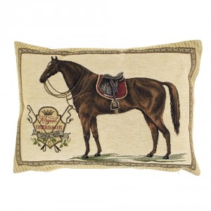 Gobelínový polštář Kůň Royal Dressage - 45*15*31cm