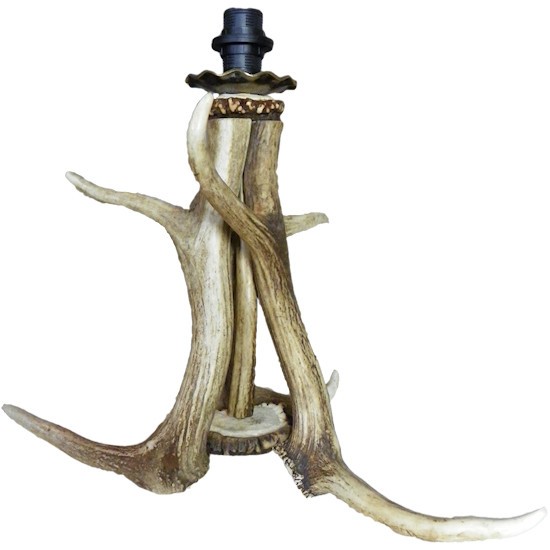 Levně Lampa stolní z jeleního paroží Elaphus - 32*32*1cm CCLVE3