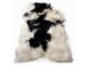 Bílo-černá ovčí kůže z Islandské ovce Iceland - 115*75*5cm