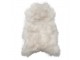 Přírodně bílá kůže z Islandské ovce Iceland white - 100*70*5cm