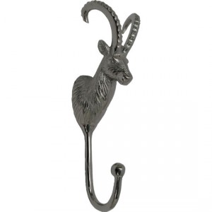 Nástěnný kovový háček Kozoroh - 9*9*25cm
