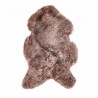 Taupe střižená kůže z Islandské ovce Iceland taupe - 100*70*5cm