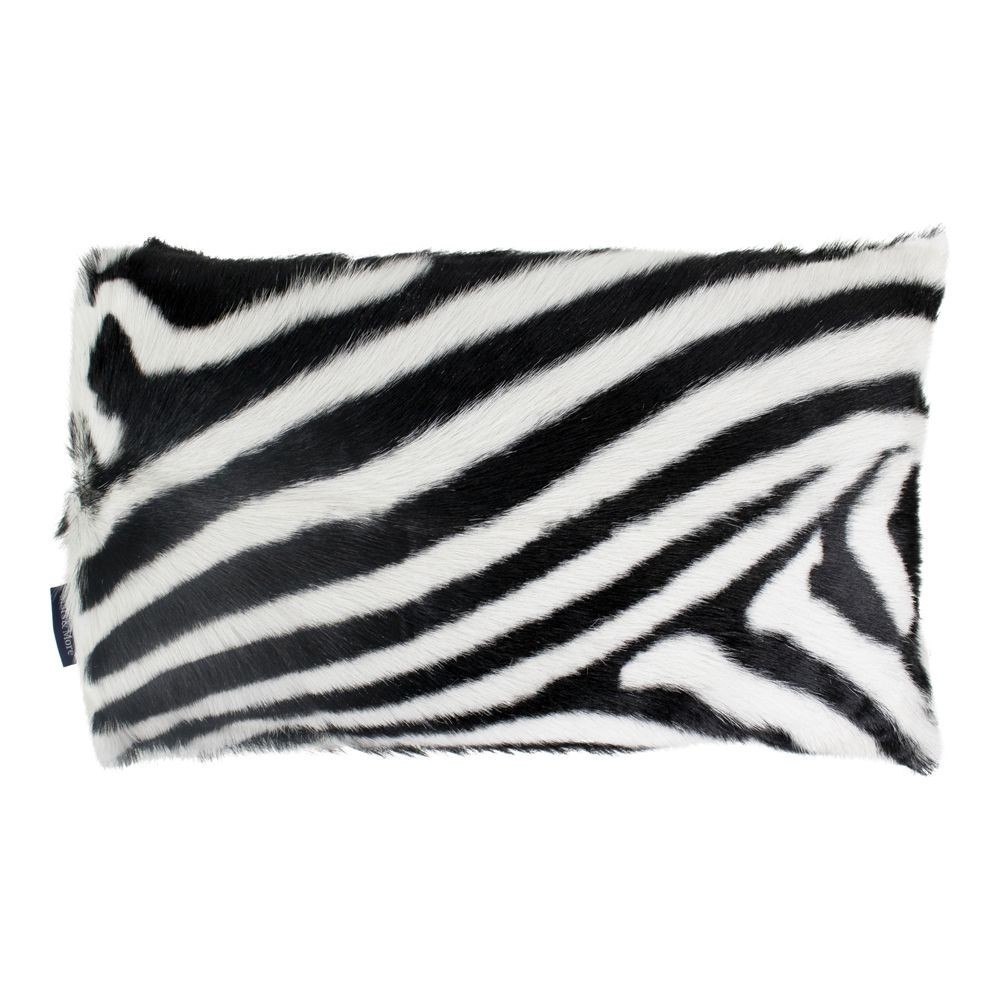 Kožený polštář dekor zebra - 50*30*10cm Mars & More