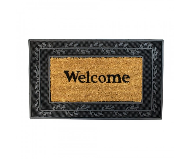 Kokosovo - gumová rohož Welcome - 45*75*3cm