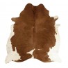 Koberec kravská kůže hnědá / bílá - 250*150*0,3cm Barva: hnědá / bíláMateriál: 100% přírodní / kůže kravskáHmotnost: 4 kg