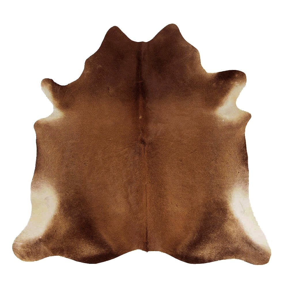 Koberec kravská kůže tmavě hnědá - 250*150*0,3cm