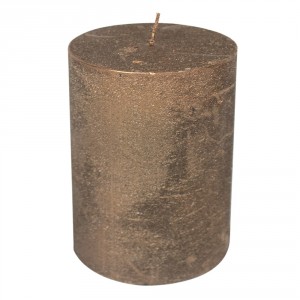 Svíčka velká měděná - Ø10*20cm
