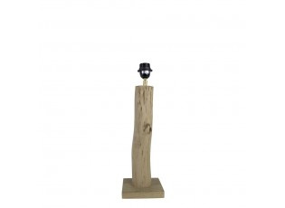 Dřevěná základna ke stolní lampě Eukalyptus - 10*10*50cm
